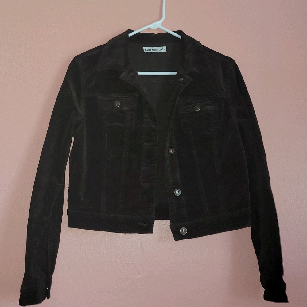 Cielo Jeans Brown Corduroy Jacket, L NWOT